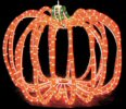 Rope Light 3D Pumpkin