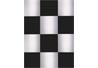 Black & White Check Patterned Corrugated & Flat Paper
