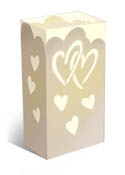 Complete Kit - Hearts Luminaria 12 Count Kit