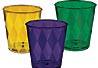 Mardi Gras Plastic Tumbler