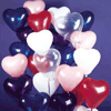 11 in. Heart-Shaped Balloons